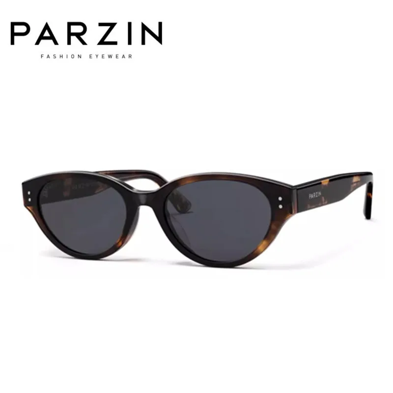 PARZIN New Sunglasses Vintage Cat Eye Sunglasses Women UV Protection Fashion Sun Glasses Shades7798 image 4