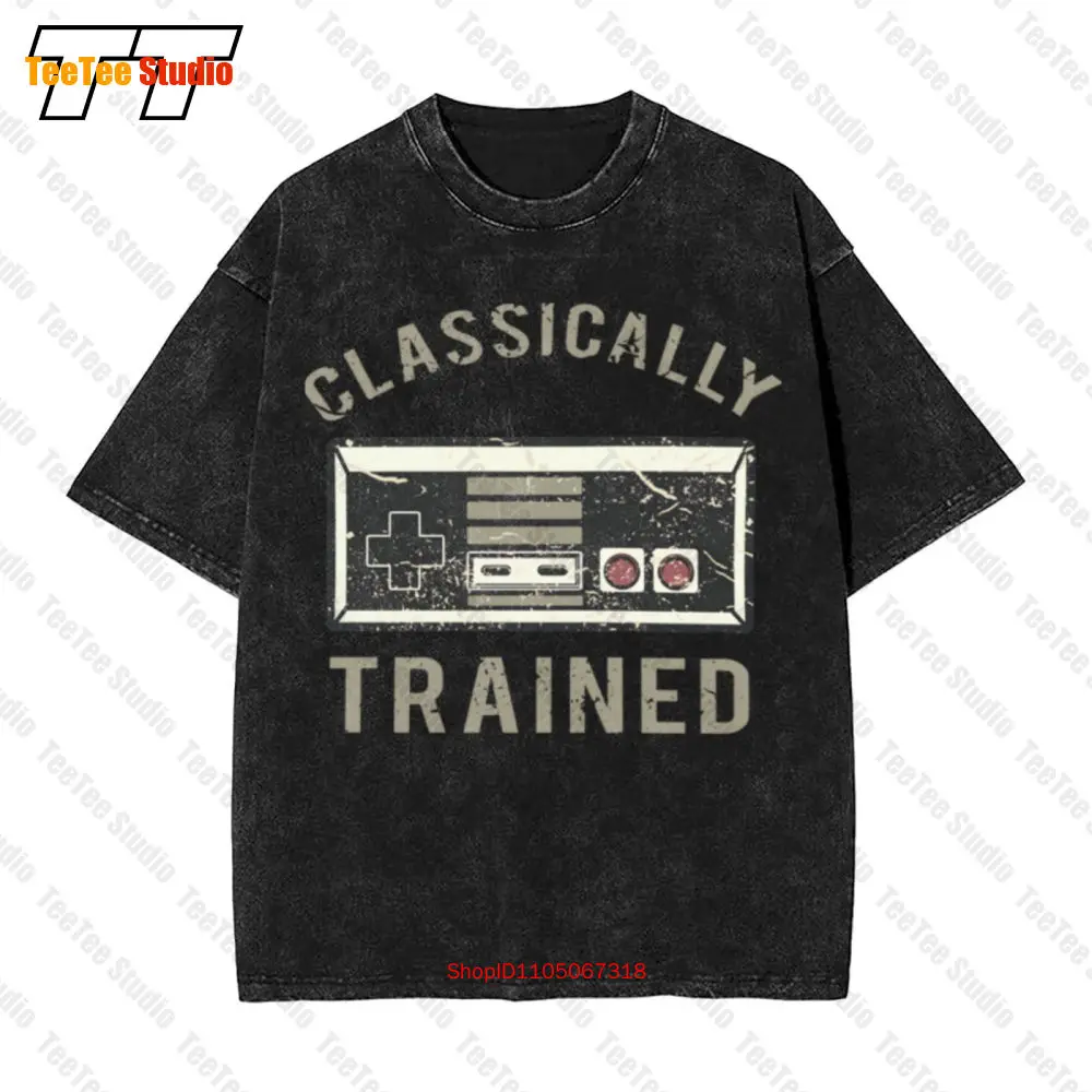 

Винтажная футболка оверсайз Trained Video Game Gamer LFWZ