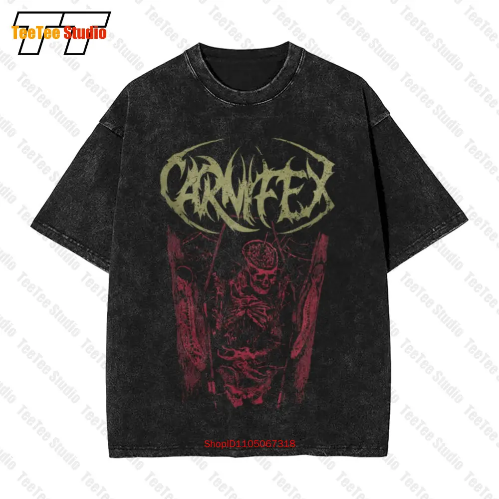 

Винтажная футболка большого размера Carnifex In The Coffin HQIG