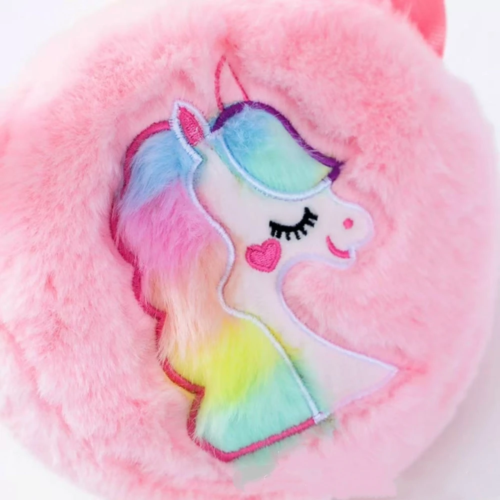 

Красочная сумка с единорогом, регулируемая большая сумка с единорогом, плюшевая сумка, очаровательная для дней рождения, праздников, спины в школу