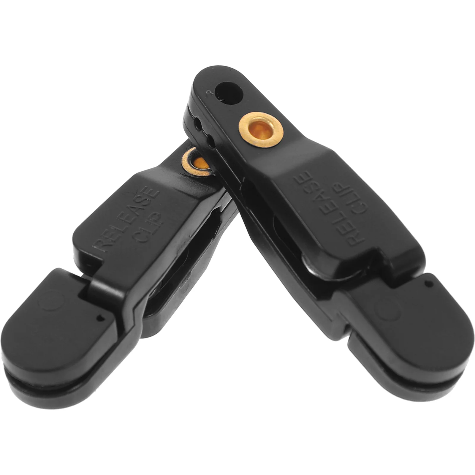 

2Pcs Heavy Tension Snap Clip Fishing Tools Padded Release Clips Key Ring Secure Grip Planer Board Clips Heavy Tension Clip
