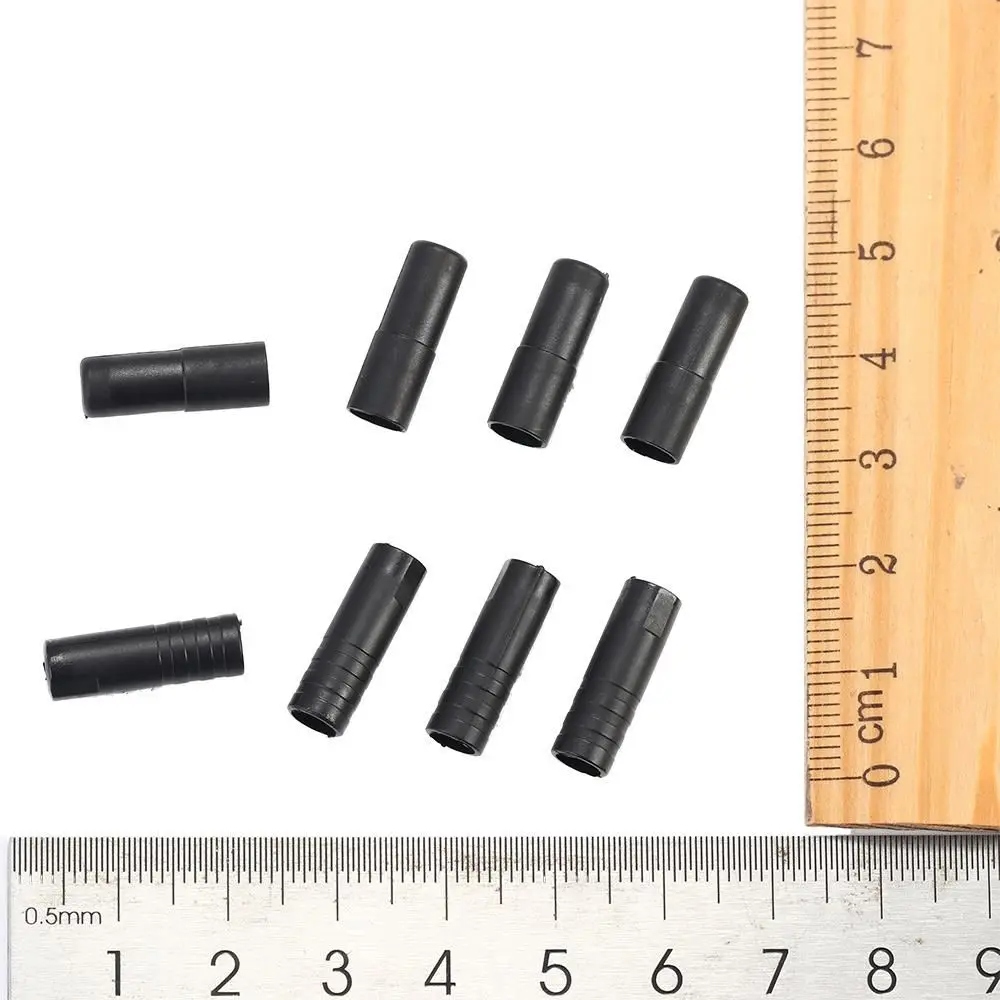 Lot de capuchons de câble de frein et de changement de vitesse, embouts de câbles extérieurs de 4/5mm, noir, accessoires de cyclisme, pièces de rechange, 100 pièces