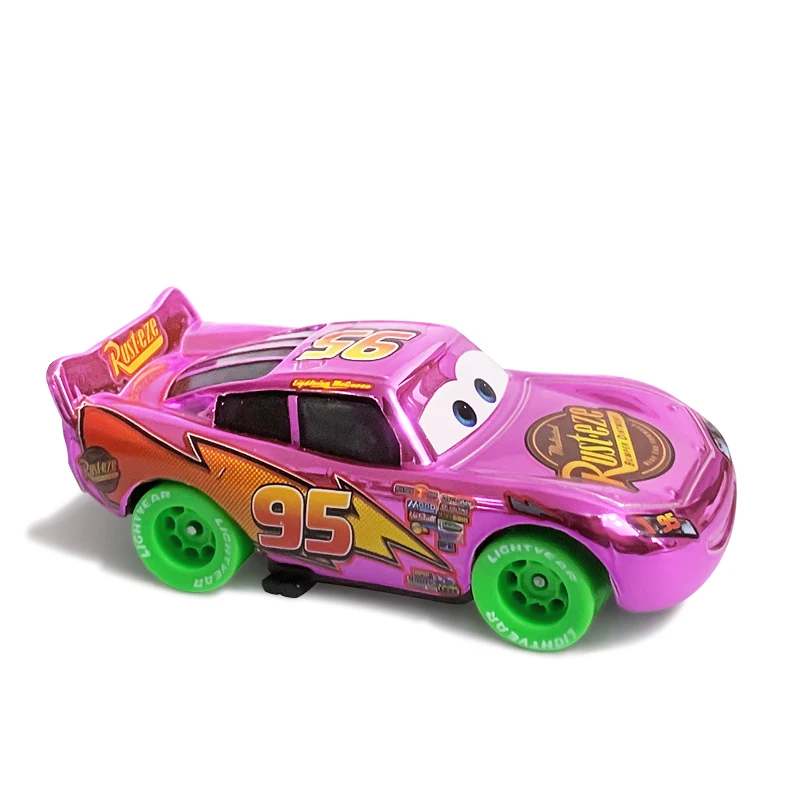 Cars 2 Cars 3 Lightning McQueen Mater Sheriff Flo Ramone Legierungsautos 1:55 Metall-Druckguss-Modellautos Spielzeug Geburtstagsgeschenke