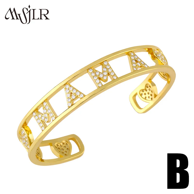 

MVB-041 2023 Fashion Style Zircon Bangle Wedding Party Hot Sale Accessories Simple Design Bracelet Trend Charming Jewelry