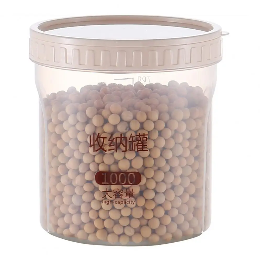 Food Storage Containers Plastic Food Sealing Jar Lid Spoon Scales Storage Container for Milk Powder