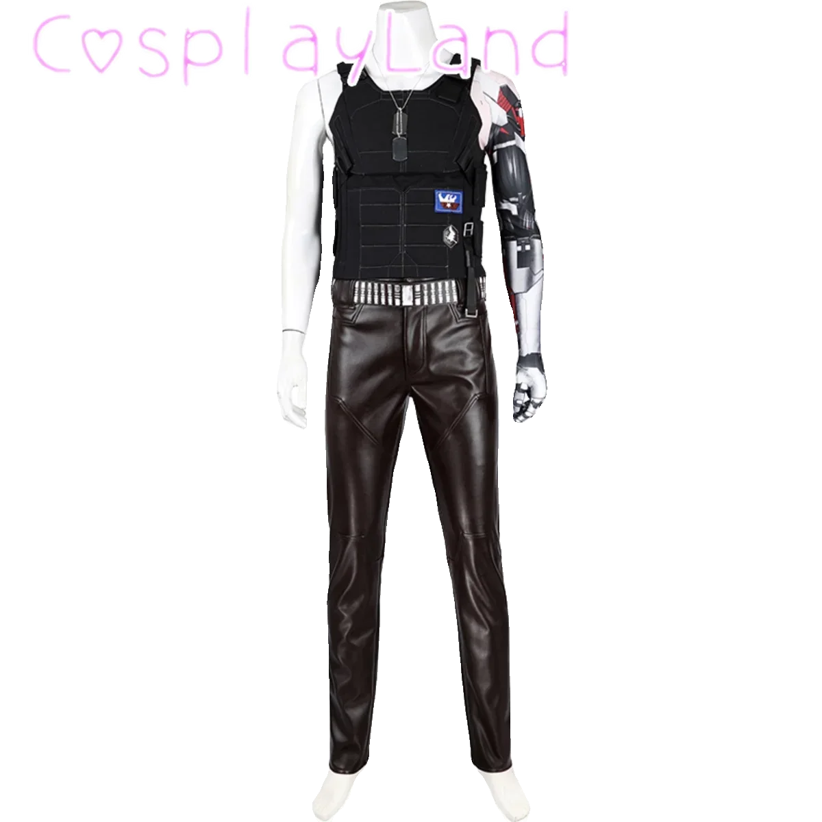 

Punk 2077 Johnny Silverhand Cosplay Costume Game Johnny Cosplay Suit Halloween Party Cosplay Outfits Role Playing Gifts