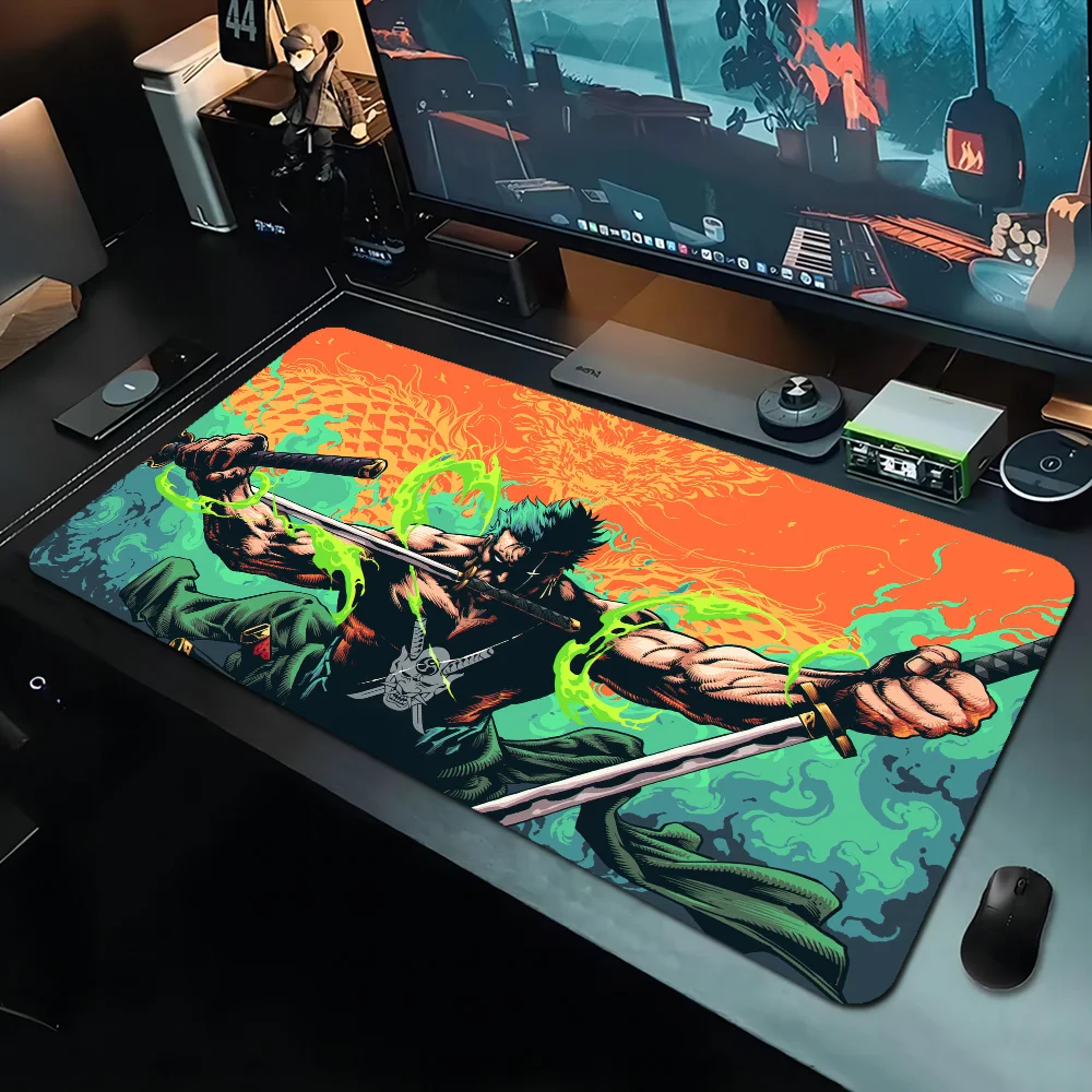 Ein Stück Roronoa Zoro Mouse pad schöne große Gaming Mouse pad Gamer Mauspad Größe für Spiel Tastatur Pad für Spieler