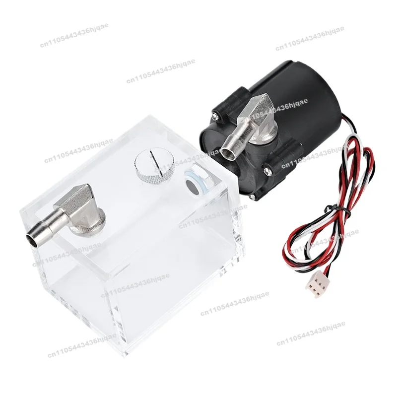 

Компьютерный резервуар для воды с водяным охлаждением, полностью прозрачный резервуар для воды, мини-система с водяным охлаждением, небольшой водяной насос, встроенная циркуляция