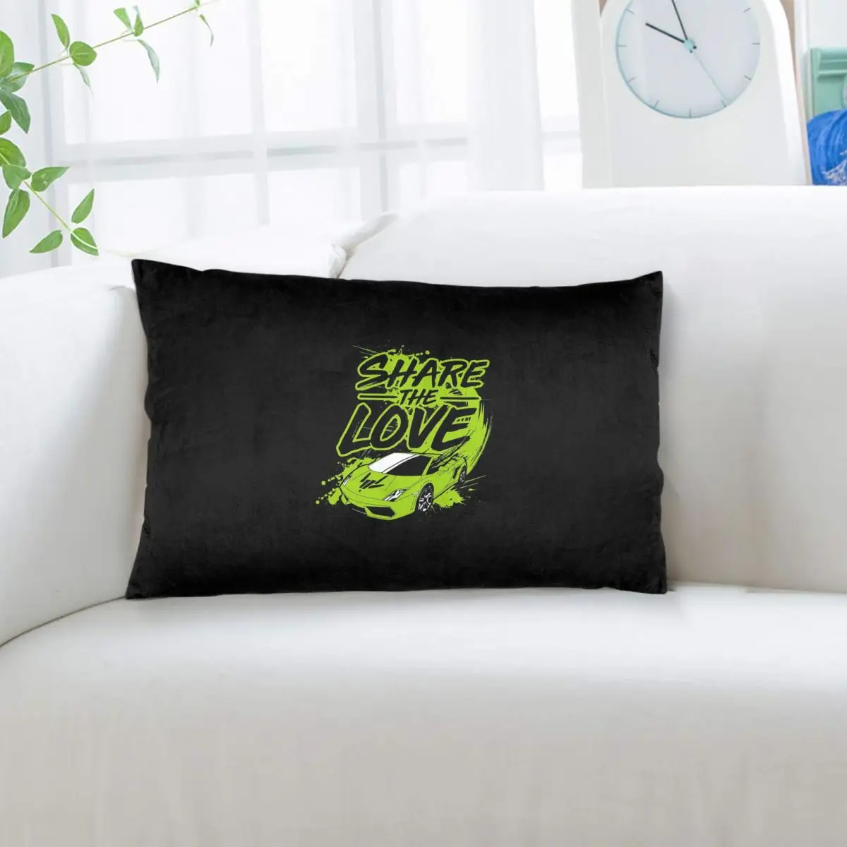 Youth Share The Love Rectangle Pillowcase Cushion Cover Decor Bedroom Bed Home Comfort Throw Pillow