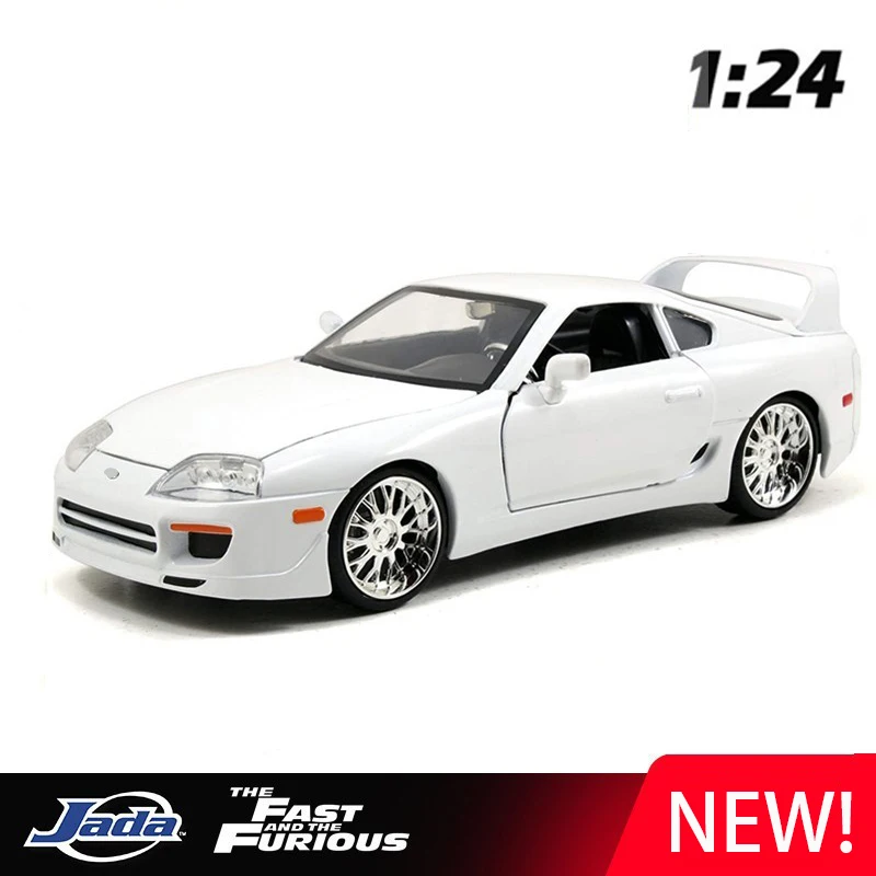 JADA 1:24 Supra 1995 Toy Alloy Car Diecasts & Toy Vehicles Car Model Miniature Scale Model Car Toys For Children