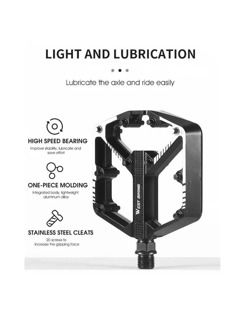 AliExpress LIXADA Ultralight Bike Pedals DU Bearing Mountain Road Bicycle Pedals Aluminum Alloy Anti-slip Cycle Pedals