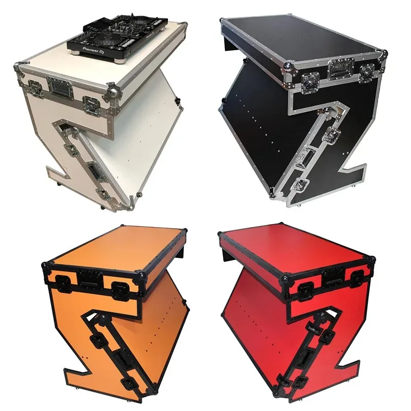 

Portable Z-Style DJ Table Flight Case with Handles & Wheels