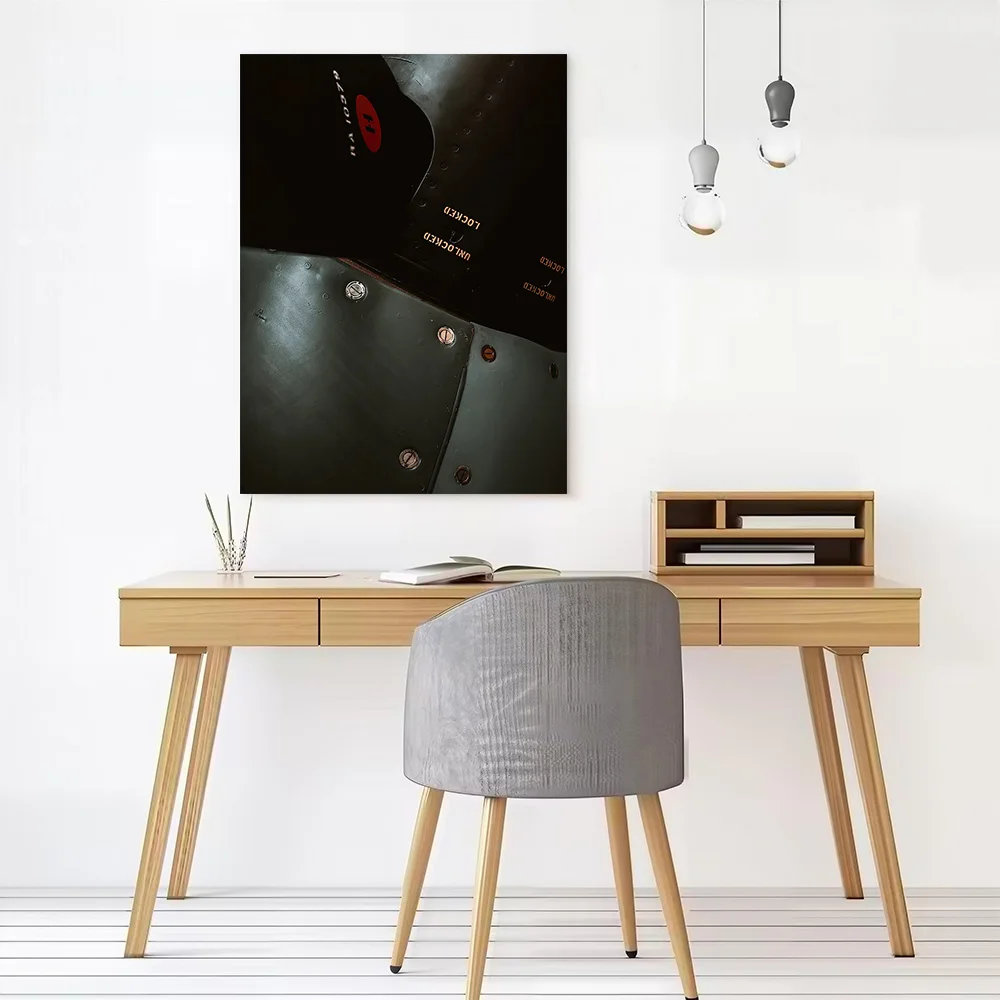 Supermarine Spitfire Canvas Wall Art Poster Custom Wall Paintings Personalized Photo Printing for Decor Luxury Decoration Room