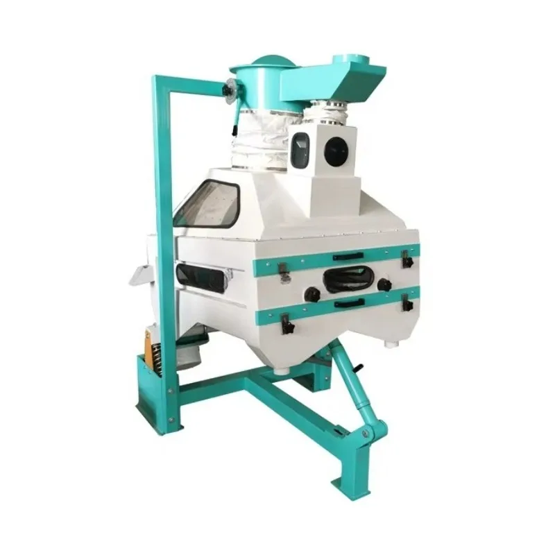 Custom Made Combined Clean Screen and Destoner Machine Grain Cleaner for Paddy and Spice Seed Destoner