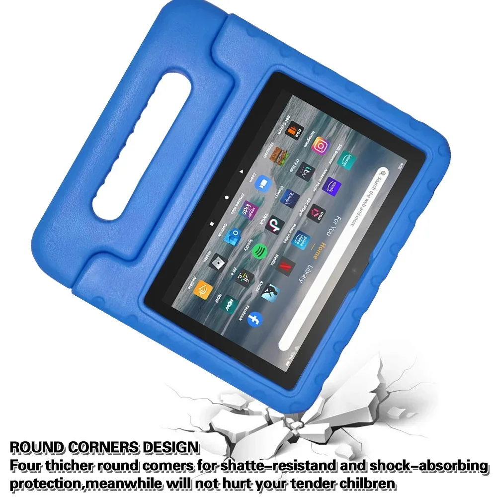 Eva Casing Tablet Amazon Kindle Fire 8 2020 Plus ฝาครอบ Fire 7 5th 7th 9th เด็กปลอดภัยป้องกันสำหรับ HD 8 6th 7th 8th