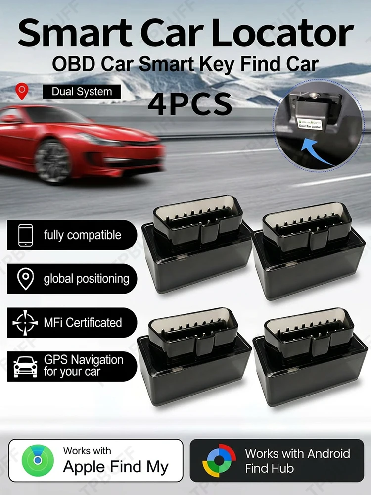 Dual-System Android IOS Google Find My Car OBD für iPhone Kompatibel mit allen Auto-OBD-Ortungsgeräten Überwachungs-Tracker Fahrzeug – Detail 1