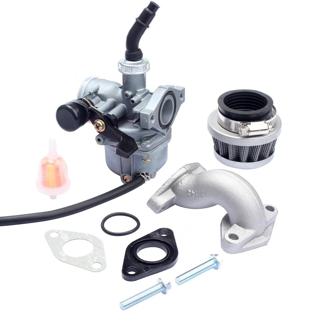 

Motorcycle Carburetor Air Filter Gasket Oil Pipe kit for 50cc 70cc 80cc 90cc 110cc 125cc Pit Dirt Bike Go Kart Scooters ATV