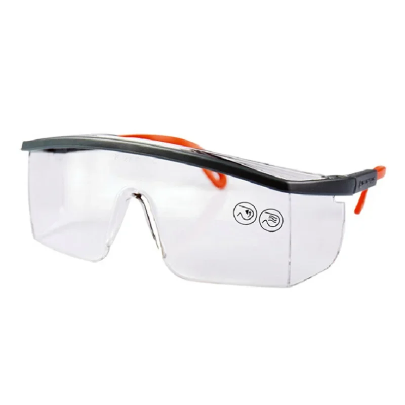 Safety Glasses Personal Protective Equipment, PPE, Eyewear Protection, Clear High Impact, Vented Sides, for Construction, Labora