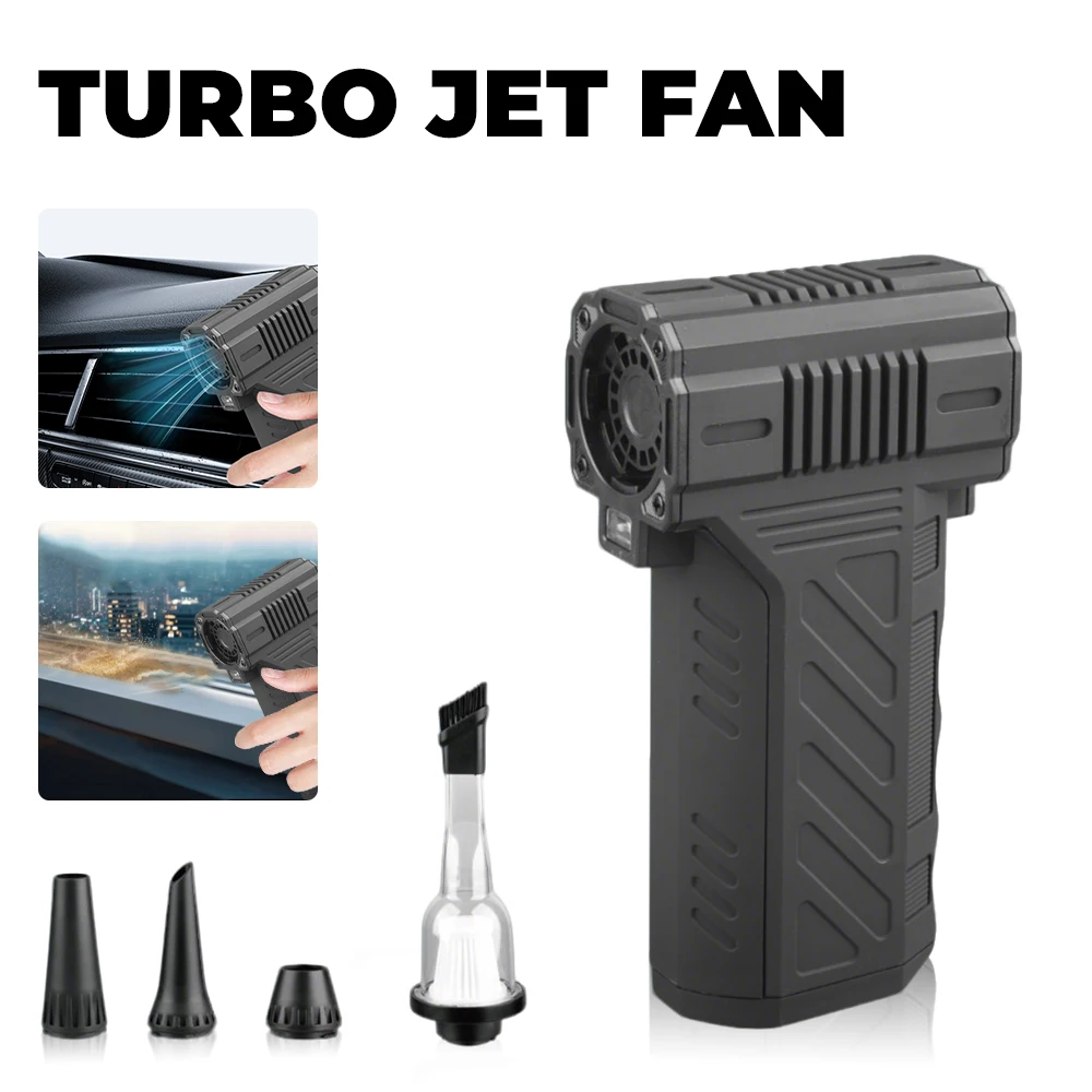 F036-1/2 مروحة توربو صغيرة مروحة نفاثة منفاخ هواء قوي 1000000 دورة في الدقيقة منفاخ قوي مع مروحة قناة عالية السرعة منفاخ توربو #5