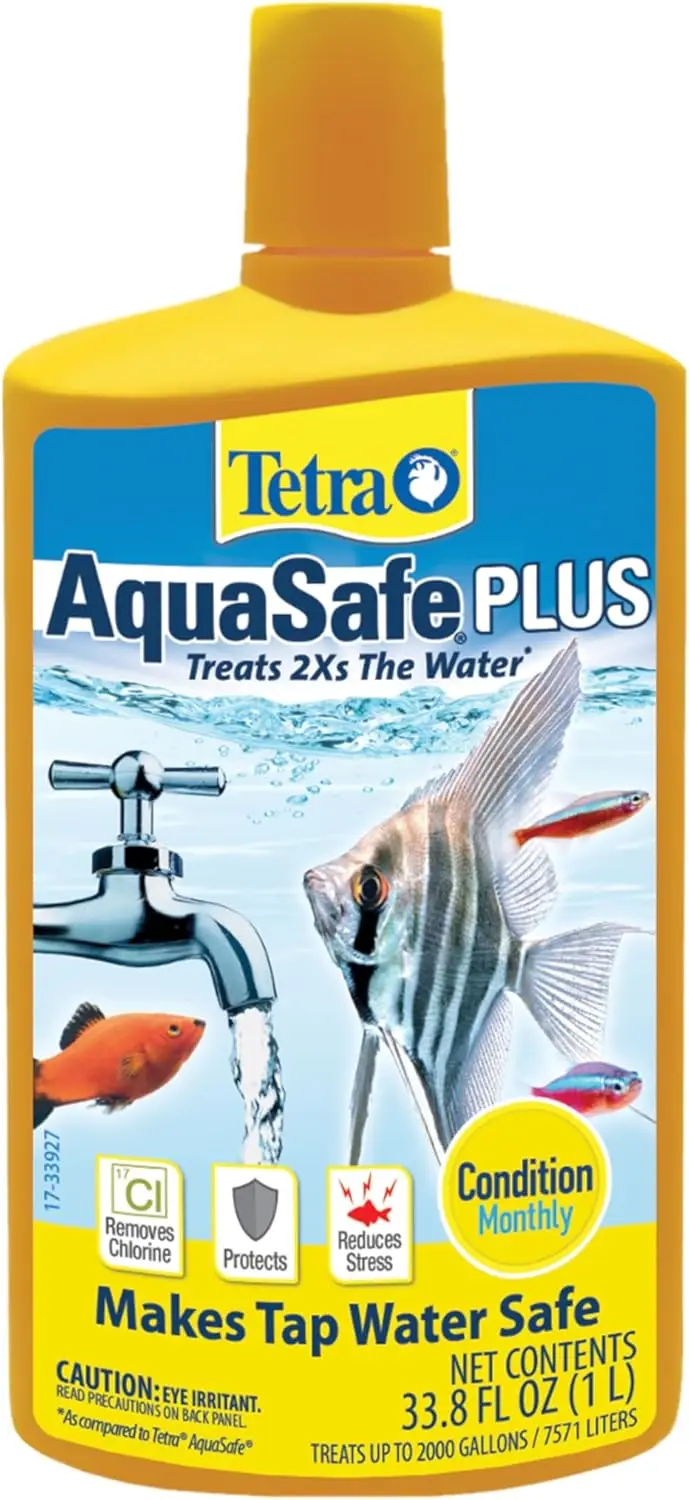 

Aquarium Water Conditioner & Dechlorinator, 33.8 oz - Instantly Makes Tap Water Safe