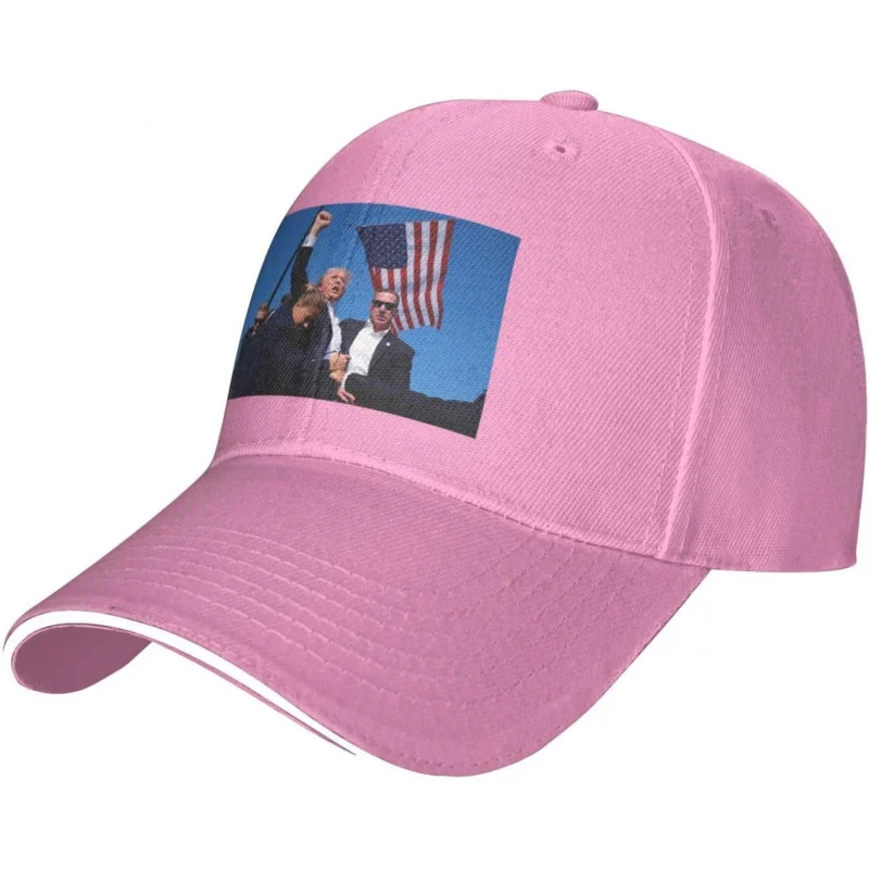 Trump 2024 Fight for America Pennsylvania Presidential Election Fighting Baseball Cap - Duck Tongue Sandwich Hat