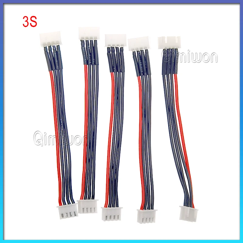Battery charging extension cable model airplane 2345678S special soft silicone wire lithium battery balanced charging model car