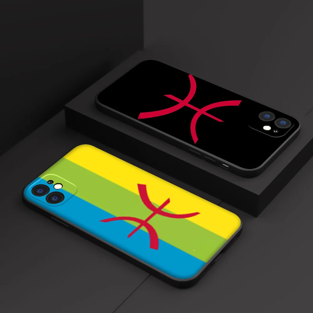 Amazigh Berber Flag Case for Samsung Galaxy A55 A53 A52 A51 A21S A21 A22 A24 A25 A13 A12 A11 A05 A05S