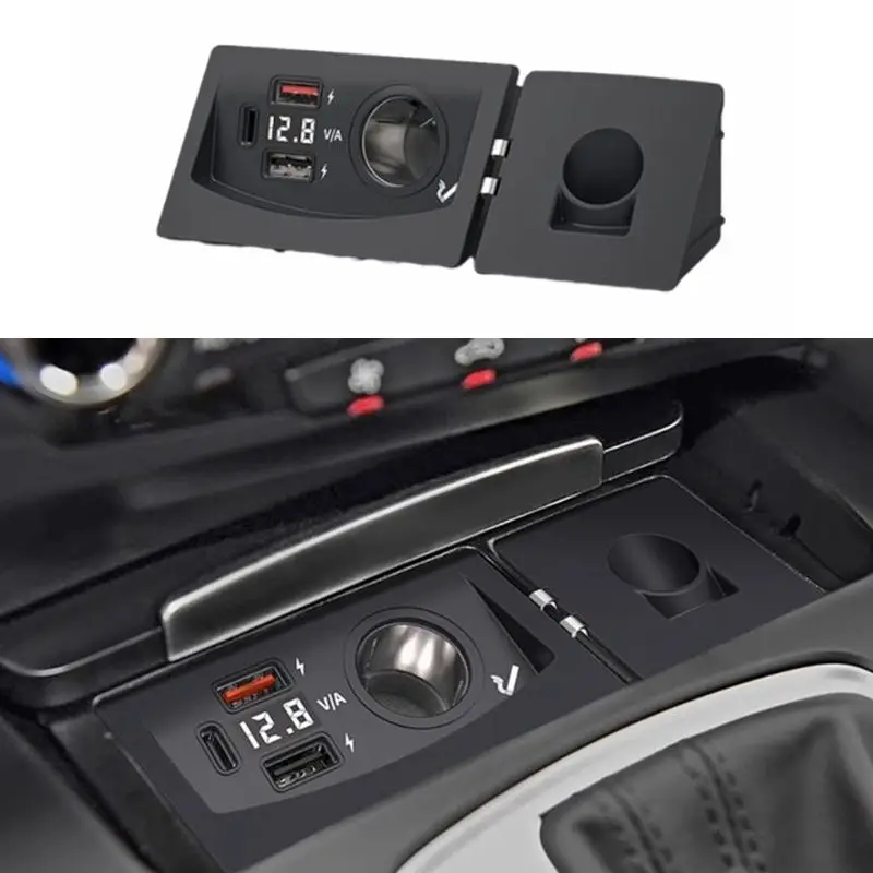 15W Do Audi B8 A4 A4L A5 S4 S5 Q5 B8 Bezprzewodowa ładowarka samochodowa QI Ładowarka do telefonu Panel szybkiego ładowania Ładowarka samochodowa USB
