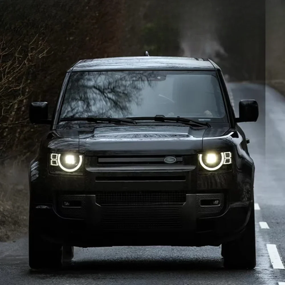 For 2021-2025 for Defender 90/110 LED Matrix Headlights Upgrade & Replacement 12V 6000K 25W 6000 Lumens