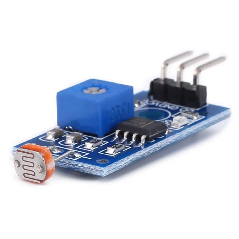 5MM LDR Photosensitive Sensor Module Sensor Module Digital Light Detection LM393 3 Pins For Arduino