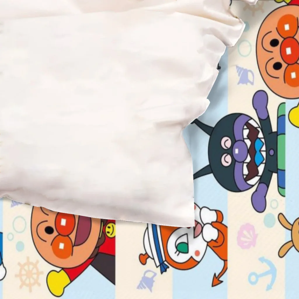 Cute Anpanman Cartoon Bed Sheets Set  Comforter Quilt Cover Duvets Single Bedding