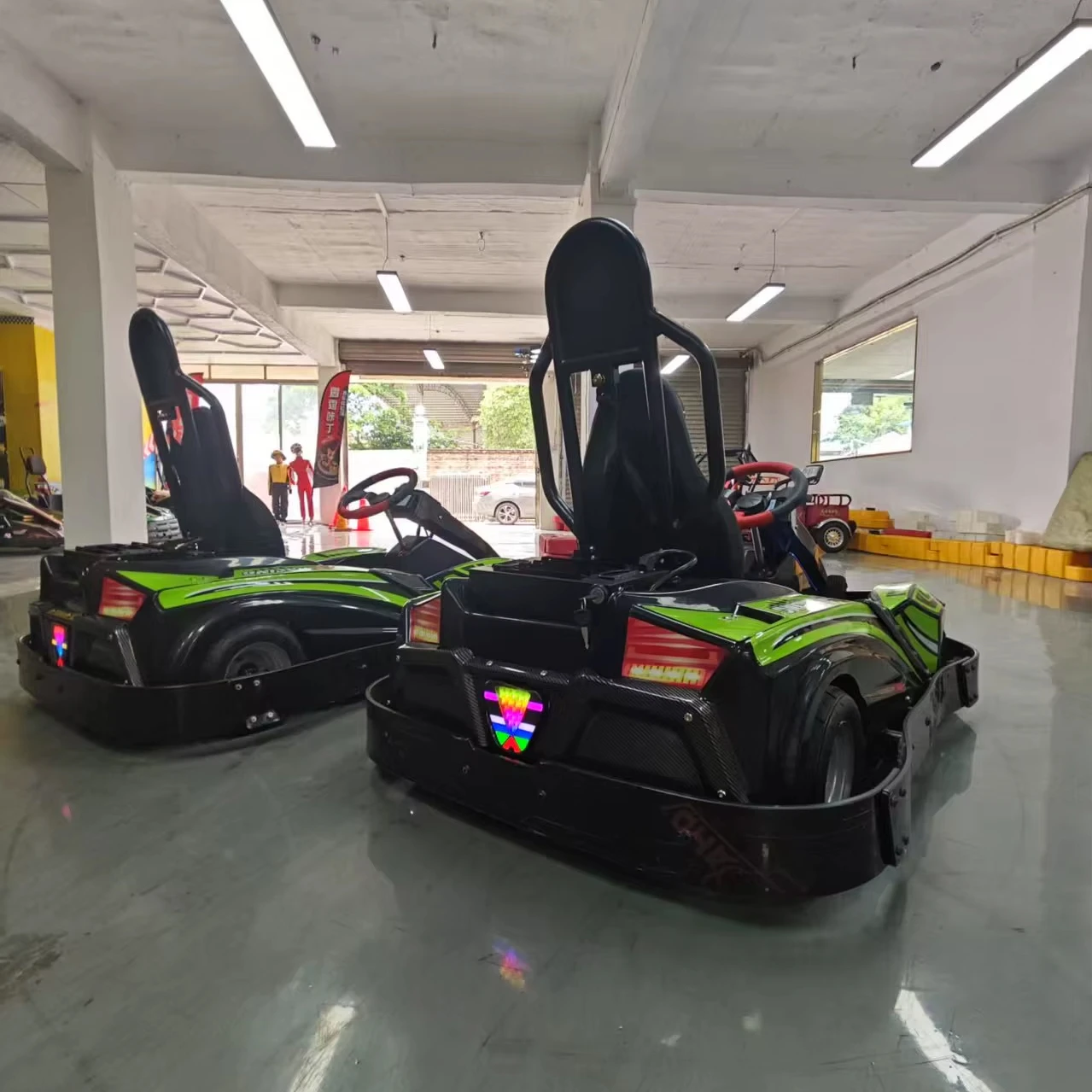Customized Factory DIY Electric Go Karts Kit Middle Mounted Motor Differential Circuit Hydraulic Disc Brake 45km/h Max Kart