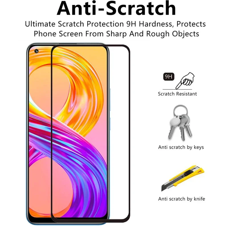 2 قطعة حافظة زجاجية لهاتف Realme 8 pro على Realme8 5g 8pro حقيبة كوكه للهاتف Realmi reame relme ralme Realme Realme mi Realmi8 #3
