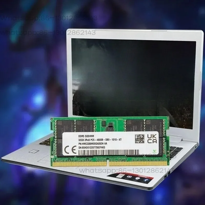 Notebook DDR5 Memory 4800/5600MHz 16G/32G/64G Laptop RAM Gaming Office Upgrade Module
