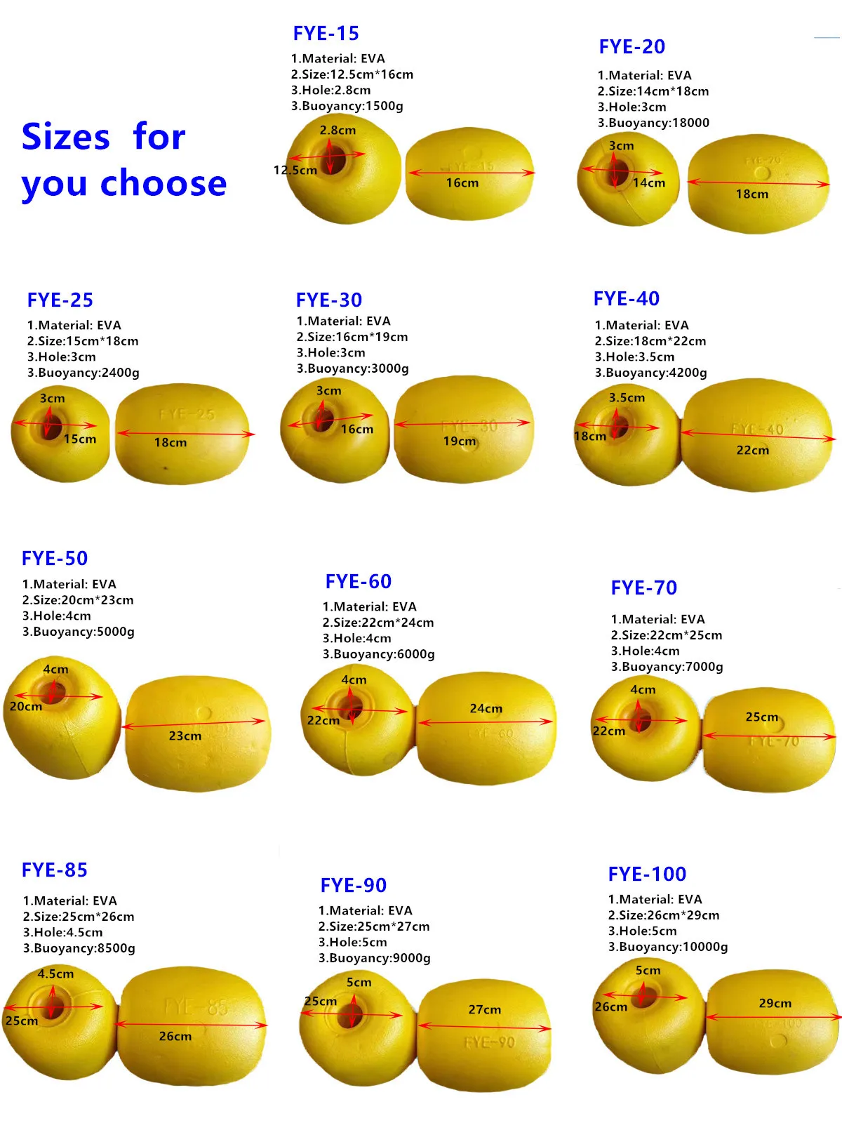 Advanced Buoy Anti-collision EVA Elastic Buoy Floating Elliptical Float Fishing Accessories Swim Pool Lane Float Buoyancy Ball