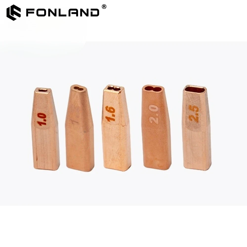 Original SUP Industry Wire Feed Nozzle 0.6-2.5mm Double/Triple Feed Guide Nozzle for CQWY Handheld Laser Welding