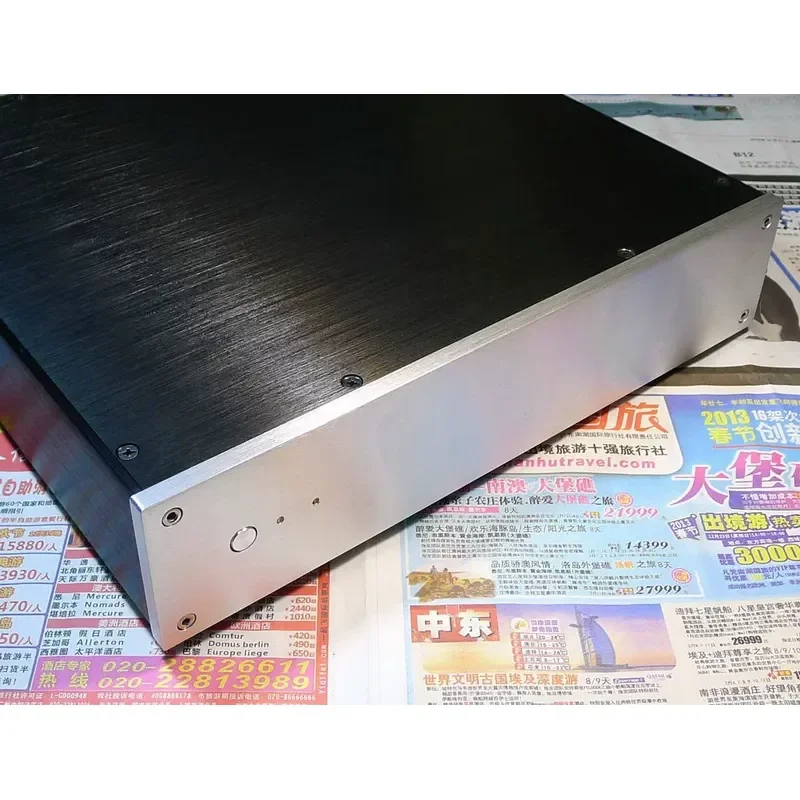LeeHee new version XA1XA2 XA3 S8 matching pre-opening screen printing DAC decoding brushed thick aluminum empty chassis