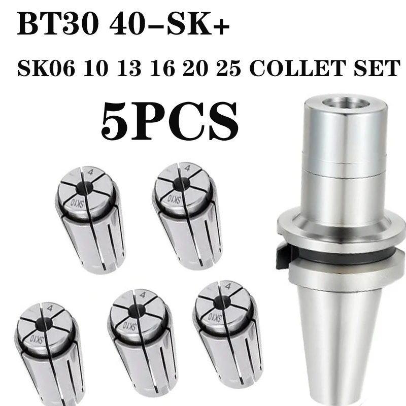 

BT30 BT40 BT GSK SK Tool Holder for CNC Machining Center Spindle Tool Holder SK16 SK20 SK06 SK13 10 Lathe Milling Cutter Collet