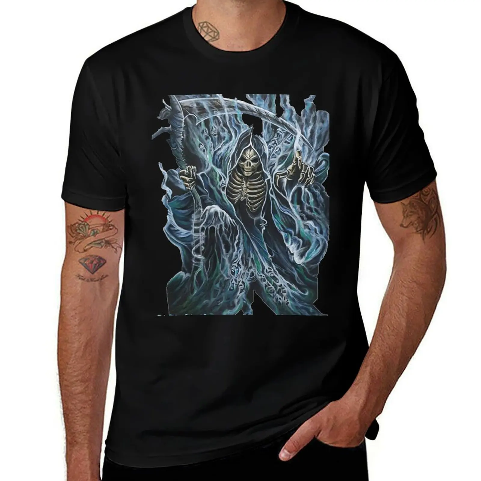 

Reaper T-Shirt summer 2025 graphic t shirts sublime Funny t-shirt mens clothes