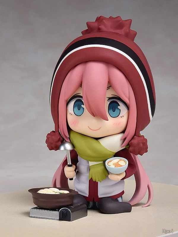 Max Factory Nendoroid #903 Kagamihara Nadeshiko Yuru Camp Q Version Action Figure Anime Model Desktop Display Ornament
