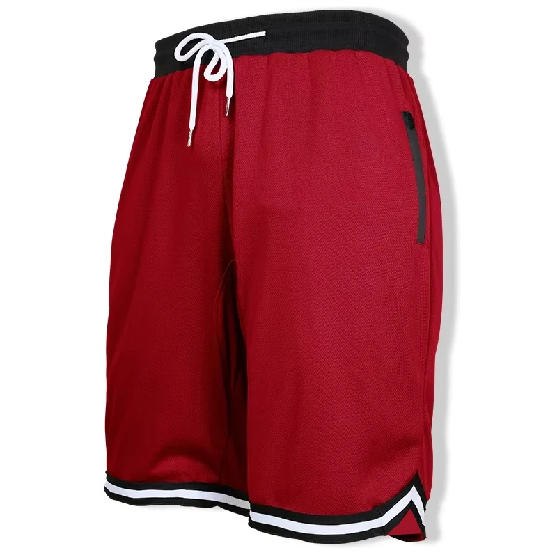 6 Colors Men's Gym Sports Jogger Shorts New Breathable Sweat Wicking Quick Dry Outdoor Basketball Training Fitness Shorts Moto
