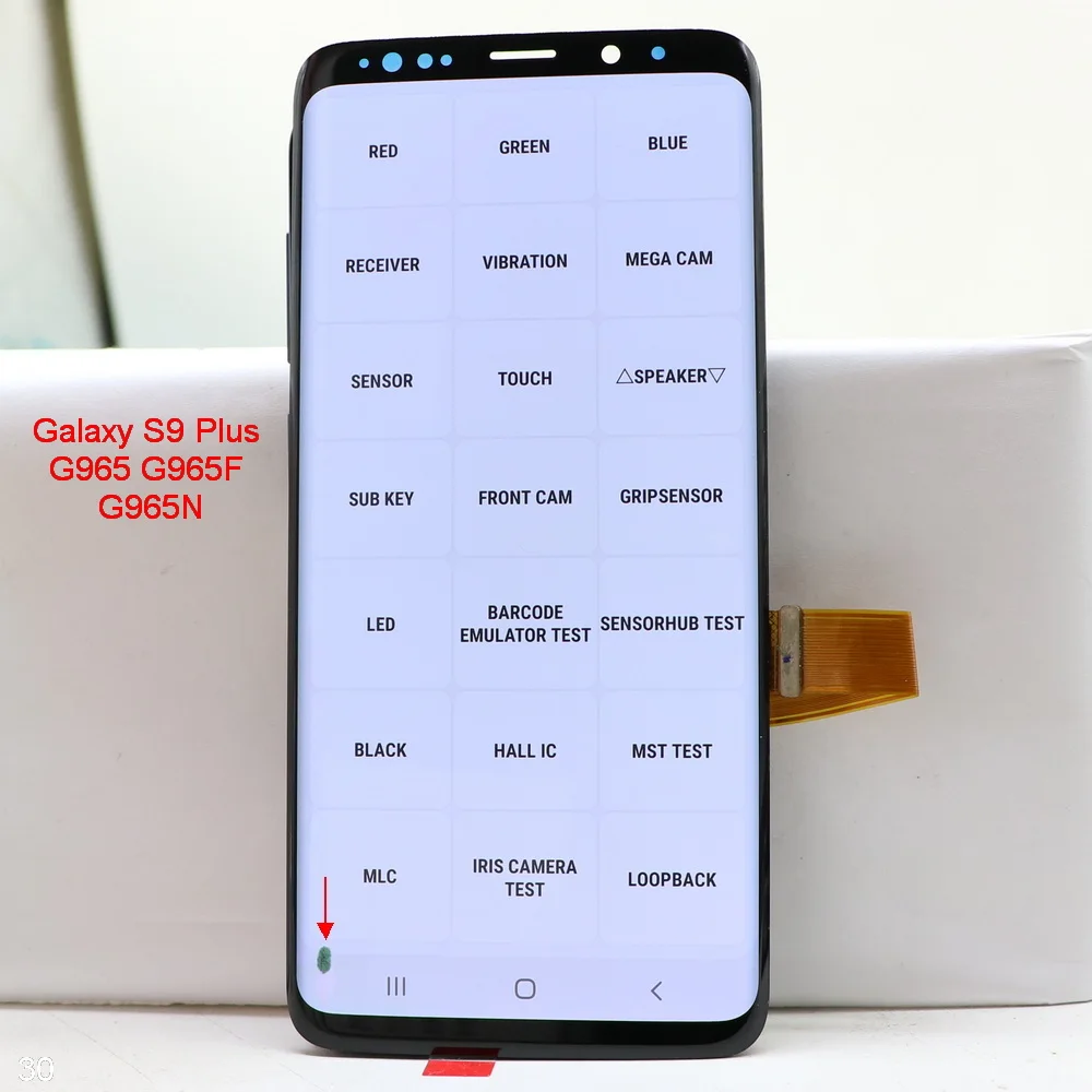 

ЖК-дисплей Amoled для Samsung Galaxy S9 Plus G965 G965F G965N, сменный сенсорный экран с дигитайзером в сборе