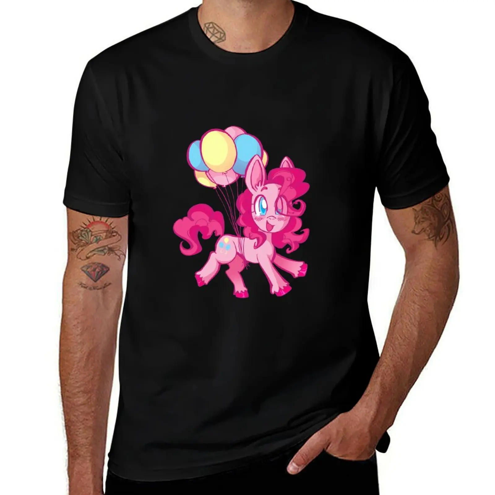 

party pony pinkie! T-Shirt boys animal print funny costumes funny gifts fitted t shirts for men