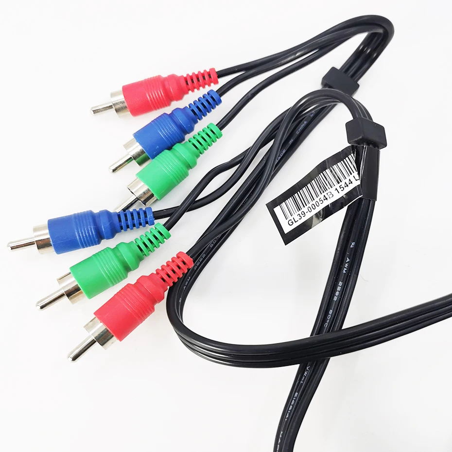 Component Video cable 3-RCA Male to 3RCA Male RGB Ypbpr Component Video Cable for Samsung LG Sony HDTV DVD STB