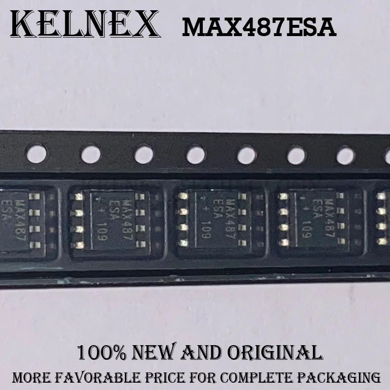 Transceptores MAX488EESA + T, MAX488ECSA + T, MAX488ESA + T, MAX487EESA + T, MAX487ECSA + T, MAX487ESA + T, MAX487ESA + T, 10 PCes