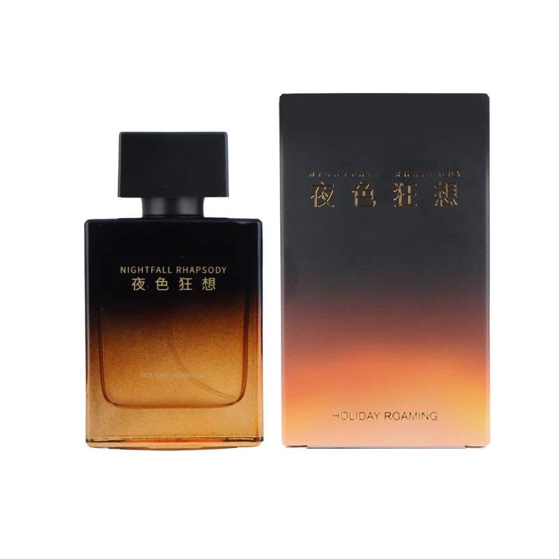 Nightfall Rhapsody Pheromone Men Eau De Parfum Woody Floral Scent Perfume Long-lasting Fragrance Masculine Charm Attract Women