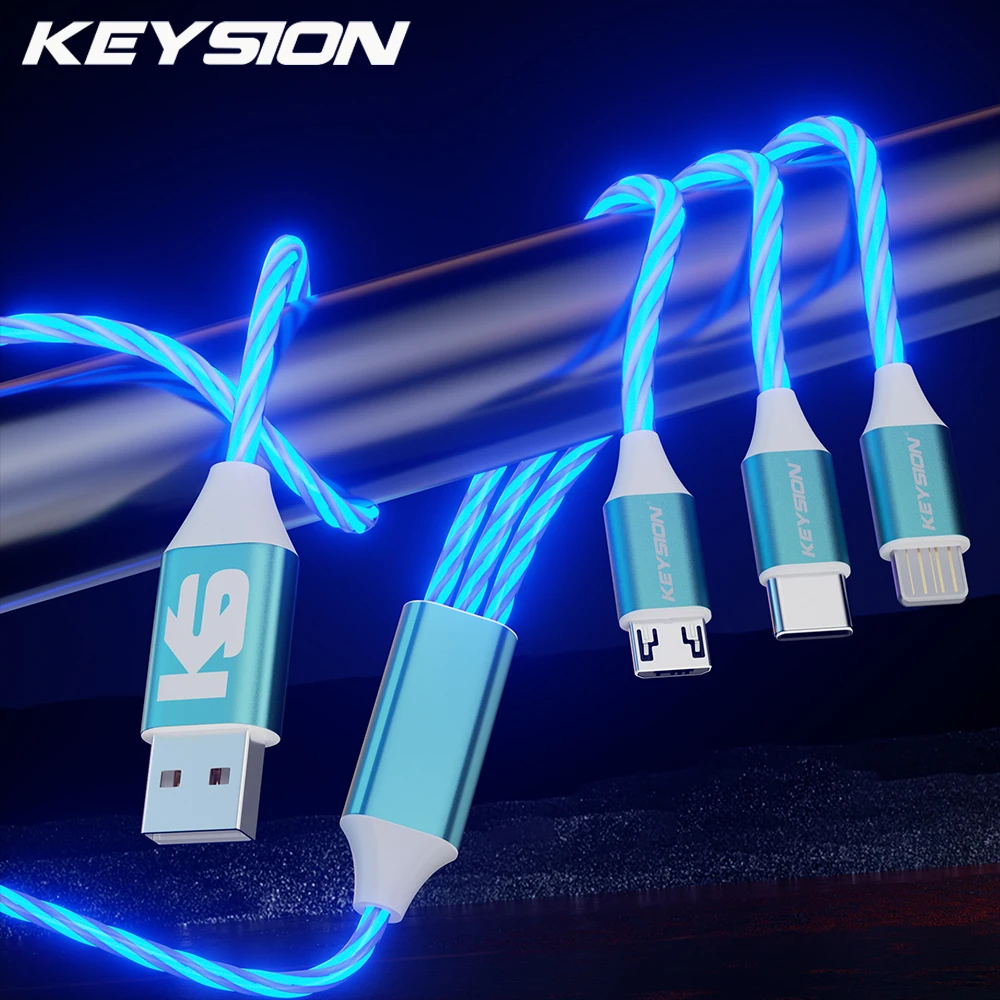 keysion-micro-usb-cabo-tipo-c-3-em-1-3a-cabo-de-carregamento-rapido-com-luz-led-para-iphone-samsung-xiaomi-redmi