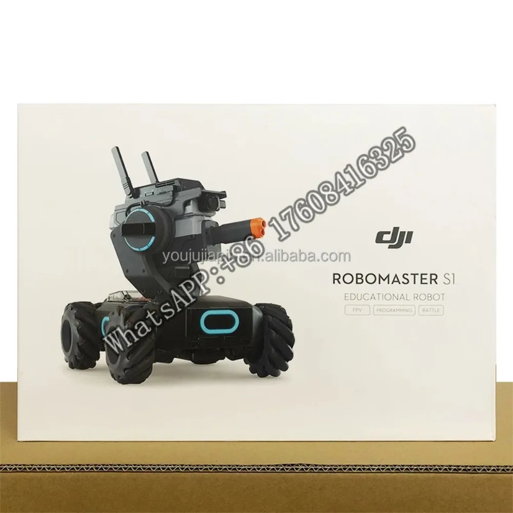 Robomaster S1 2.4G Wireless APP Phone Voice Remote Control Vehicle Robot with 720p FPV Gesture Control Intelligent Battery