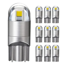 10 PCS 194 T10 W5W LED Bulbs 12V 3030 2SMD 7000K White Super Bright Car Interior Dome Map Door Courtesy License Plate Lights