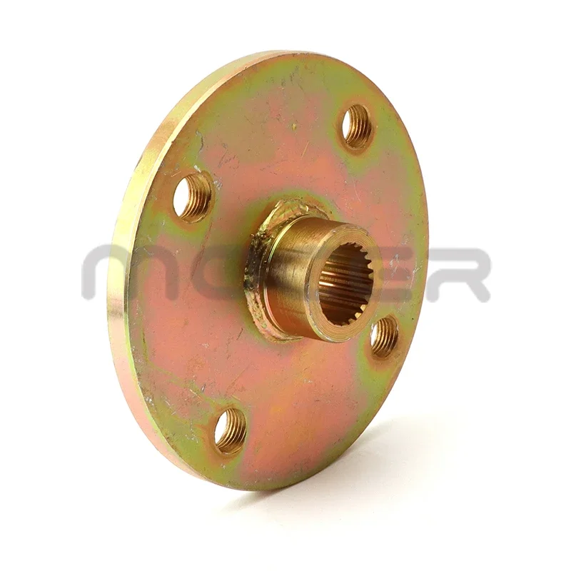 23T 100 مللي متر * 4 M14 * 1.5 STUD محور عجلات للصين 150cc 200cc 250cc300cc الذهاب كارت عربات التي تجرها الدواب الكارتينغ ATV UTV دراجة رباعية المحور الخلفي أجزاء